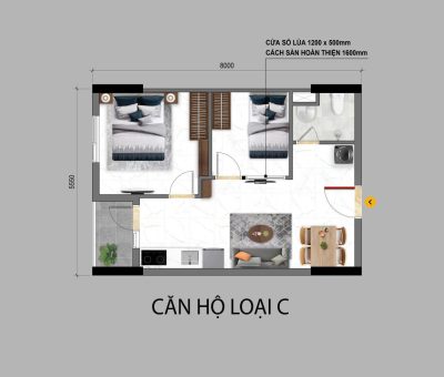 Căn hộ loại C