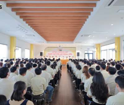 TẬP ĐOÀN BCONS TỔ CHỨC BUỔI HỌP TOÀN THỂ CÁN BỘ NHÂN VIÊN 6 THÁNG ĐẦU NĂM 2026