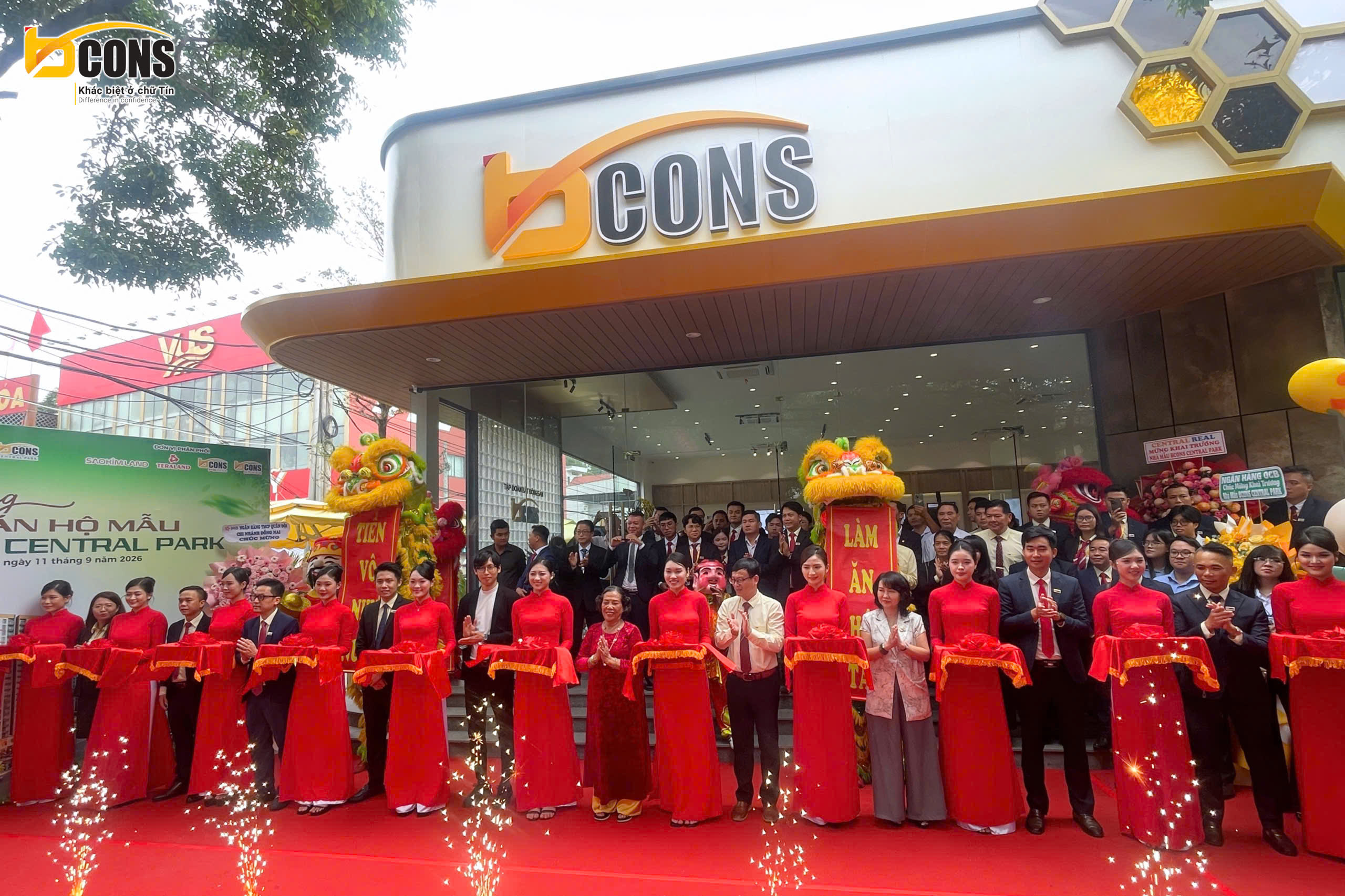 TẬP ĐOÀN BCONS KHAI TRƯƠNG NHÀ MẪU BCONS CENTRAL PARK – DẤU ẤN MỚI TẠI TP. ĐỒNG NAI