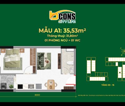 Căn hộ mẫu A1